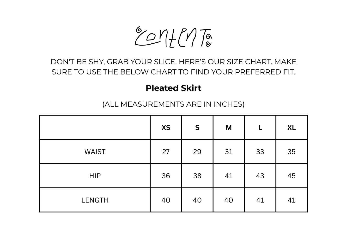 Pleated Skirt