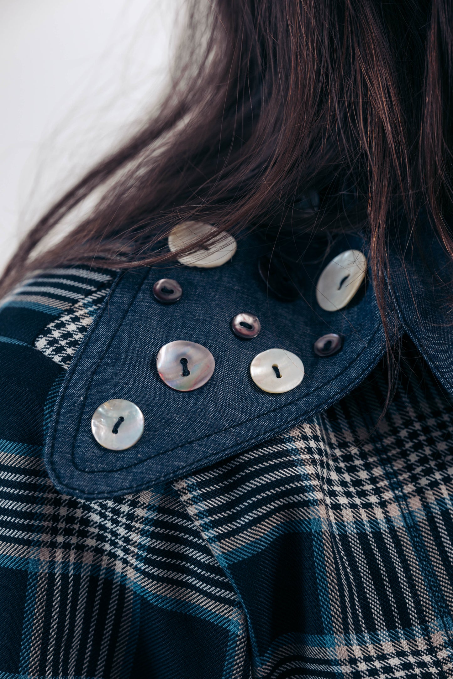 Pleated Jacket (Version with Hand-Stitched Button Details)