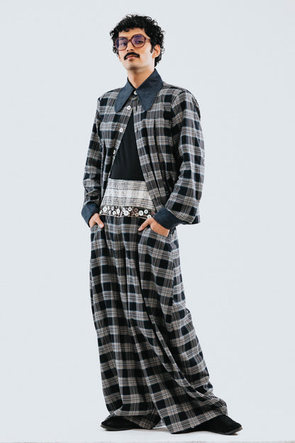 Pleated Jacket (Version without Hand-Stitched Button Details)