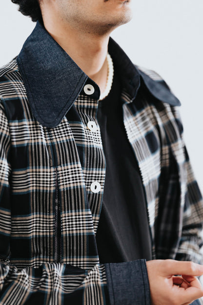 Pleated Jacket (Version without Hand-Stitched Button Details)