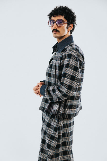 Pleated Jacket (Version without Hand-Stitched Button Details)