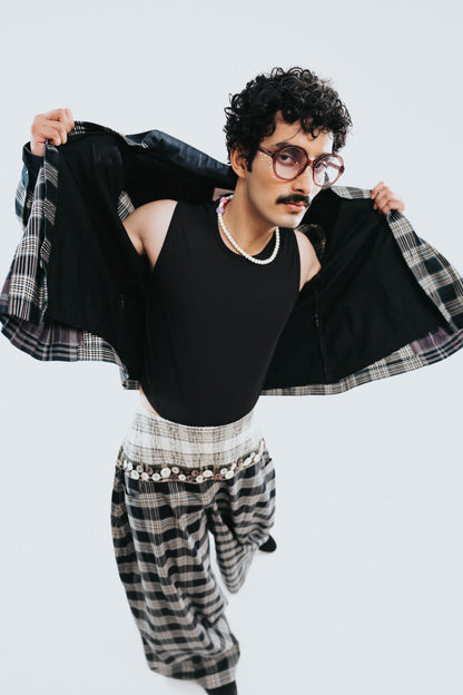 Pleated Jacket (Version without Hand-Stitched Button Details)