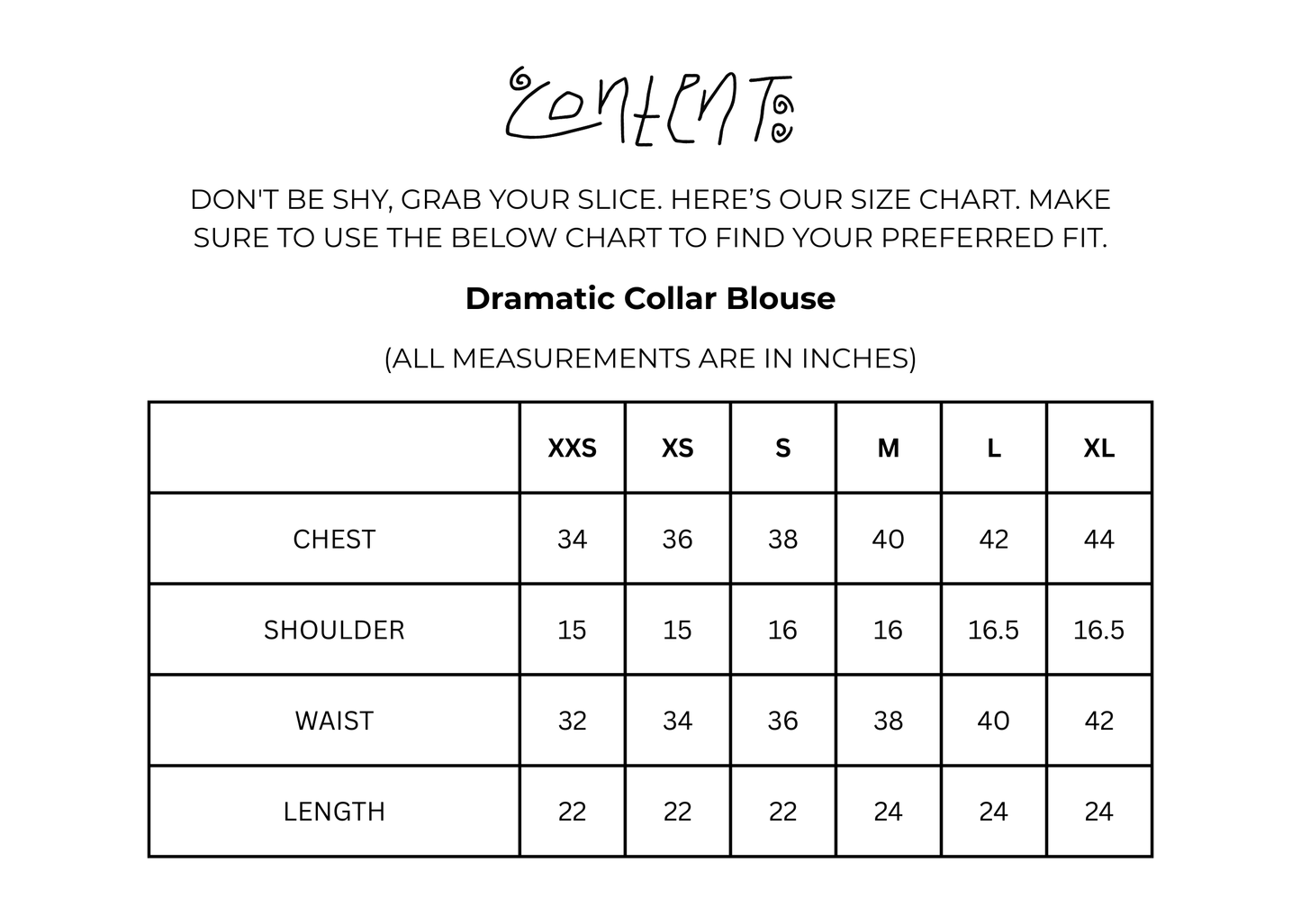 Dramatic Collar Blouse